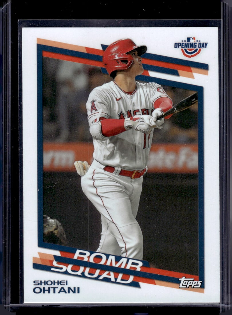 Shohei Ohtani Bomb Squad 2022 Topps Opening Day #BS-15: Topps Baseball MLB Trading & Sports Cards, Sports Cards for Sale Near Me, World Series & Hall of Fame Players Memorabilia, Refractors, X-Fractors, Numbered, SP, SSP, Valuable Auction Memorabilia Lots