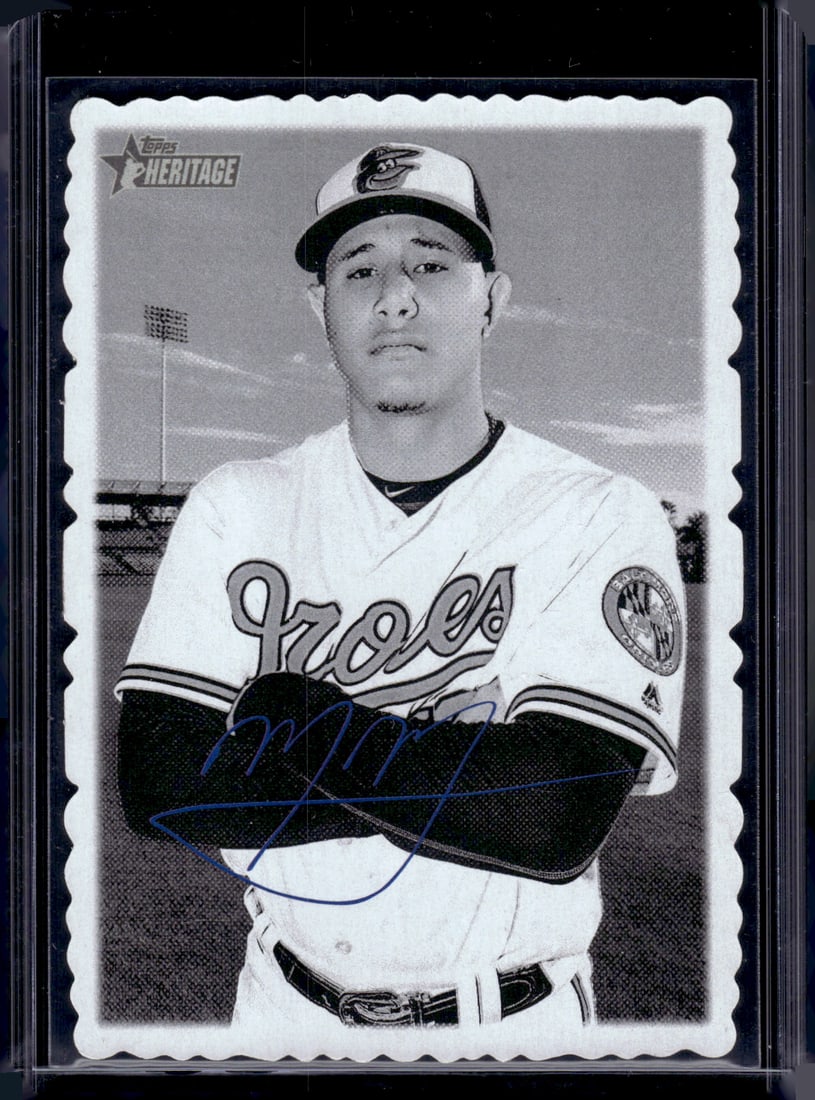 Manny Machado Deckle Edge 2018 Topps Heritage #20 Orioles, Padres: Topps Baseball MLB Trading & Sports Cards, Sports Cards for Sale Near Me, World Series & Hall of Fame Players Memorabilia, Refractors, X-Fractors, Numbered, SP, SSP, Valuable Auction Memorabilia Lots