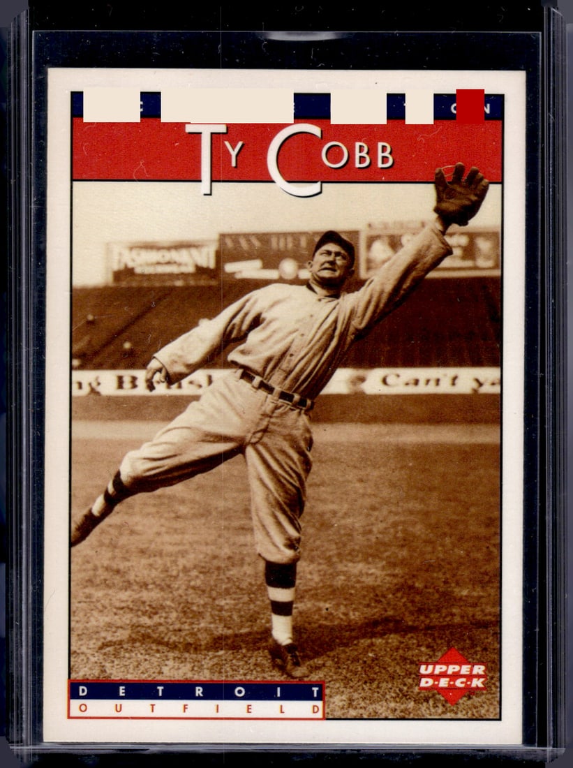 Ty Cobb 1995 Upper Deck Exclusive Edition Sonic/Coca Cola #19 (1 of 2)