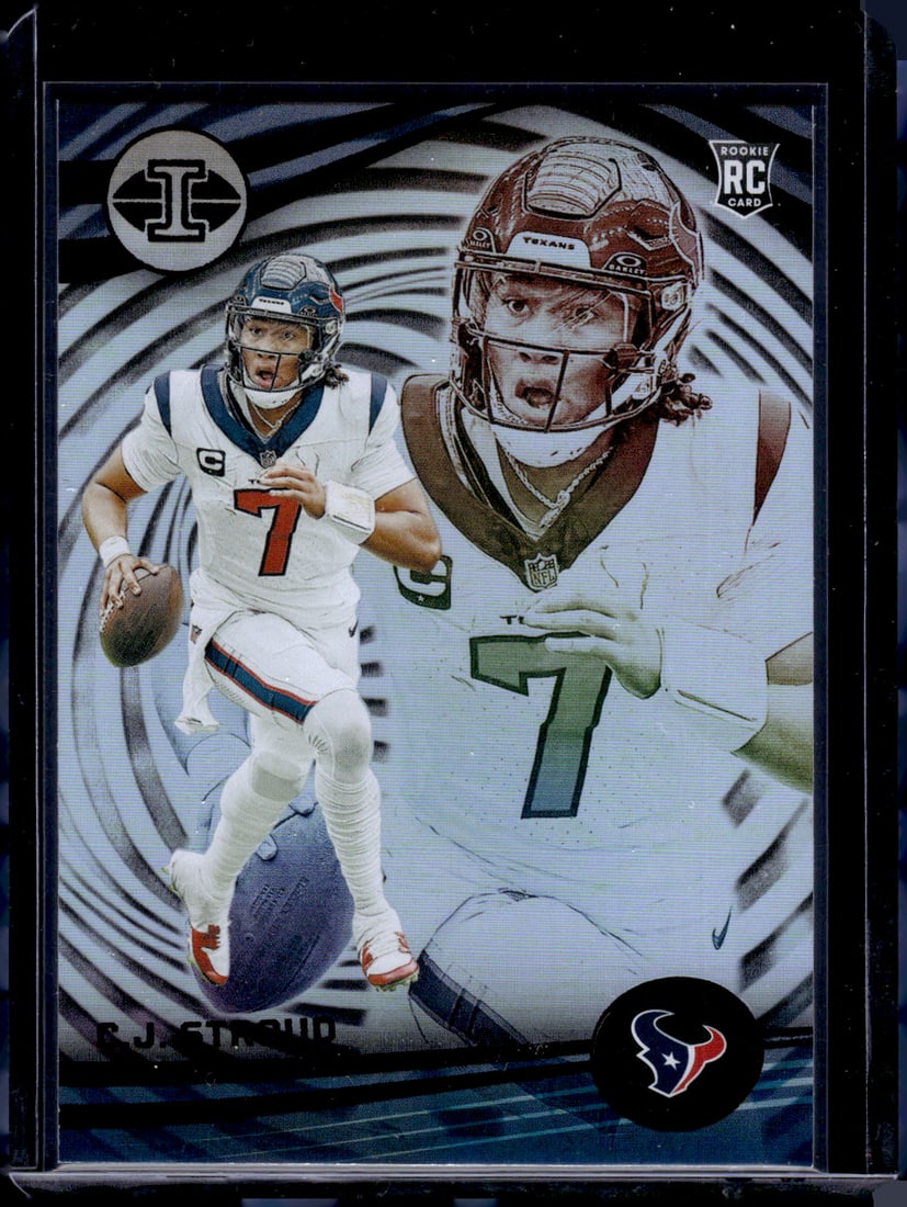 Cj Stroud Rookie Card 2023 Panini Illusions #43 Houston Texans (1 of 2)