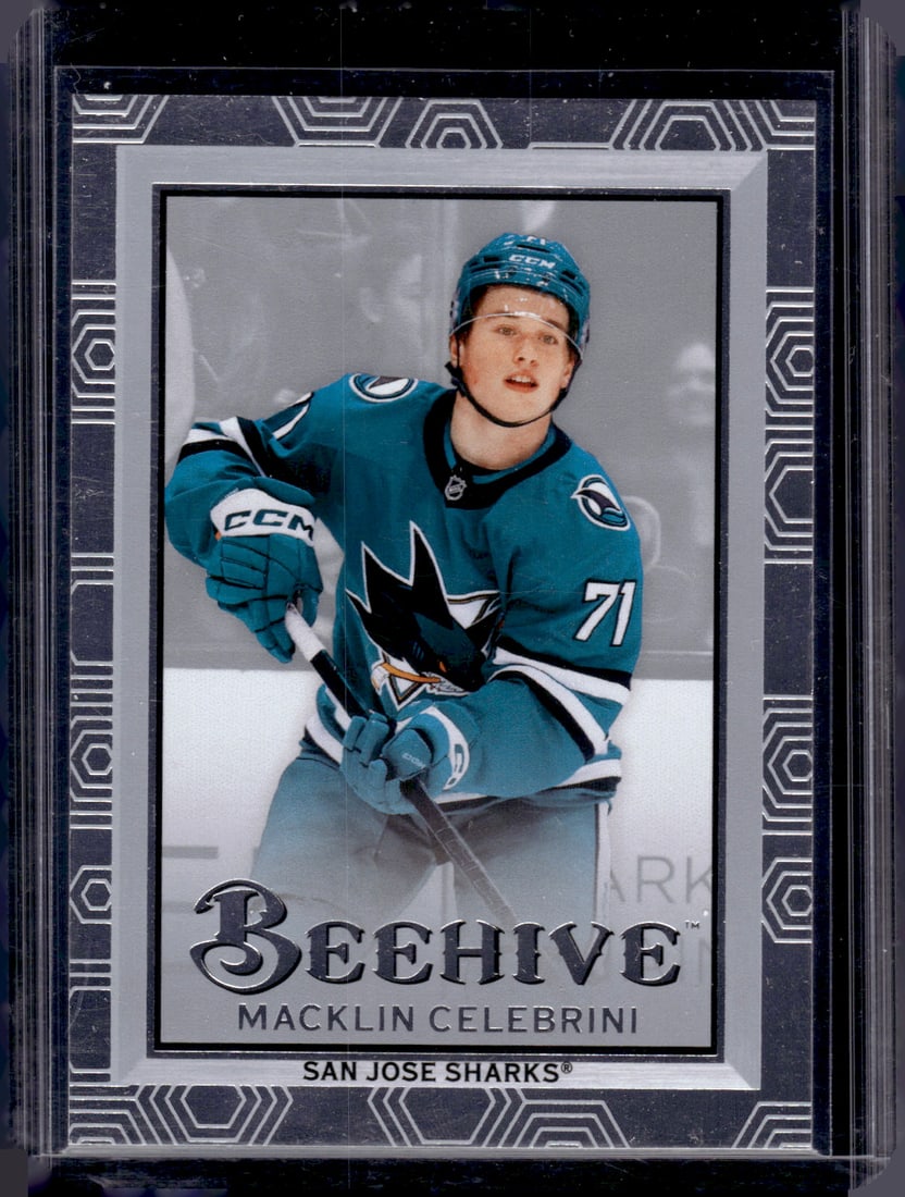 Macklin Celebrini Rookie Card Beehive 2024-25 Upper Deck Extended Series #BH-24 (1 of 2)