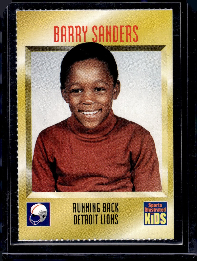 Barry Sanders 1996 Sports Illustrated Kids Sereis 2 #454: Barry Sanders 1996 Sports Illustrated Kids Sereis 2 #454