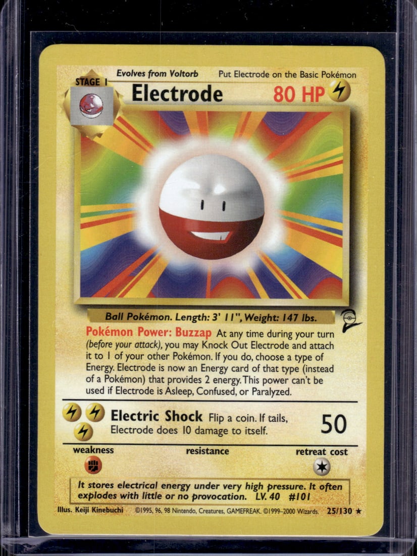 Pokemon Base Set 2 Electrode 25/130 (1 of 2)