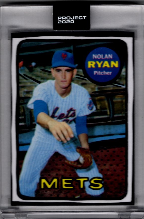 Nolan Ryan 2020 Topps Project #87 New York Mets (1 of 2)
