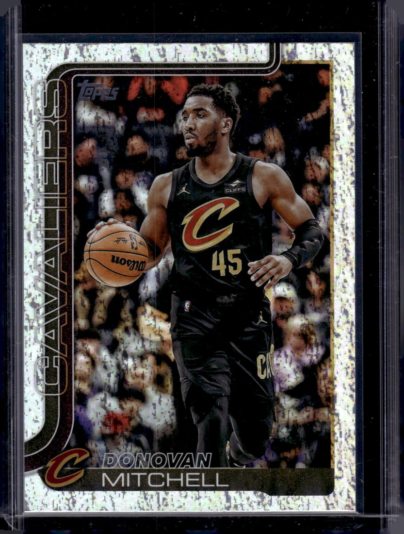 Donovan Mitchell Holo Foil 2025-26 Topps #80 Cleveland Cavaliers (1 of 2)