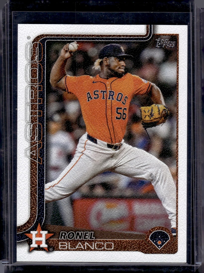Ronel Blanco Canvas /50 2025 Topps #341 Houston Astros: Topps Basketball NBA Trading & Sports Cards, Sports Cards for Sale Near Me, Chrome, Refractor, SP, SSP, Valuable Auction Memorabilia Lots Sold On Line, NBA Championship & Hall of Fame Player Cards