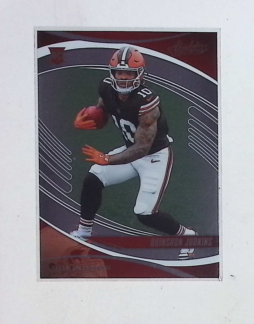 Quinshon Judkins Rookie Card 2025 Panini Absolute #171 Cleveland Browns (1 of 2)