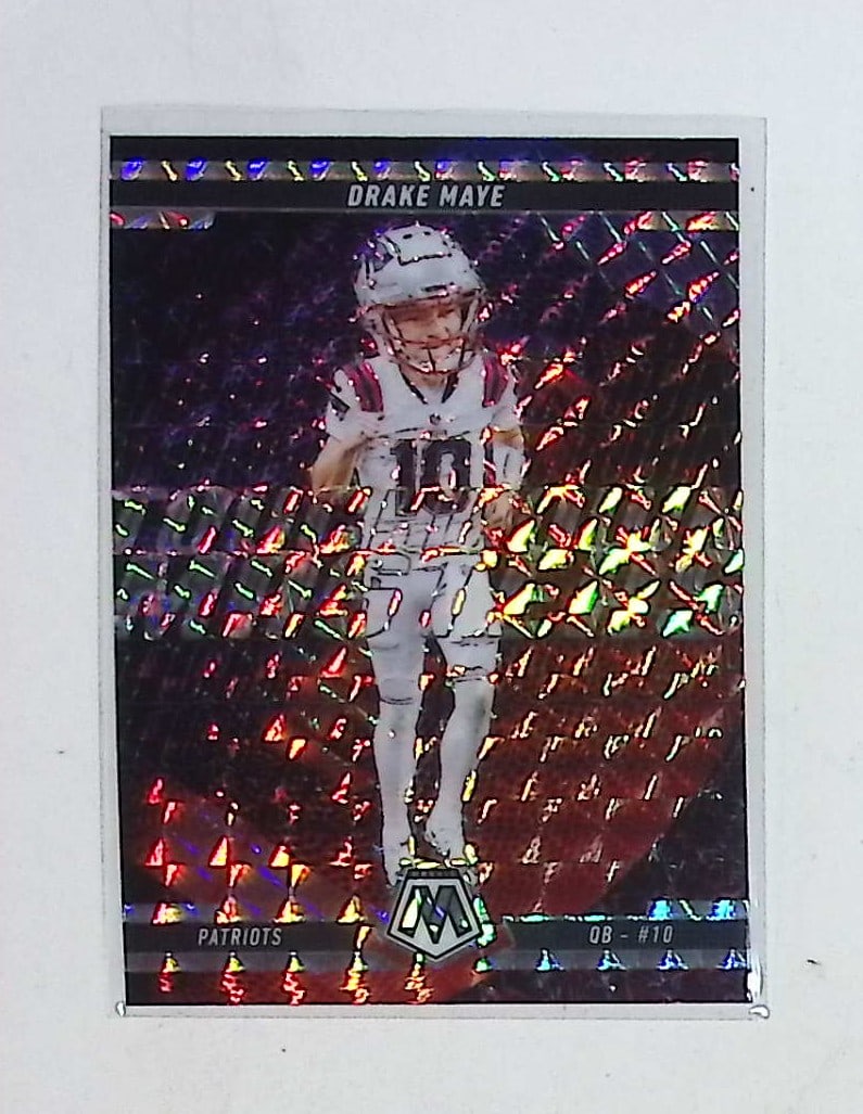 Drake Maye Touchdown Masters Silver Mosaic Prizm 2025 Panini Mosaic #9 Patriots (1 of 2)