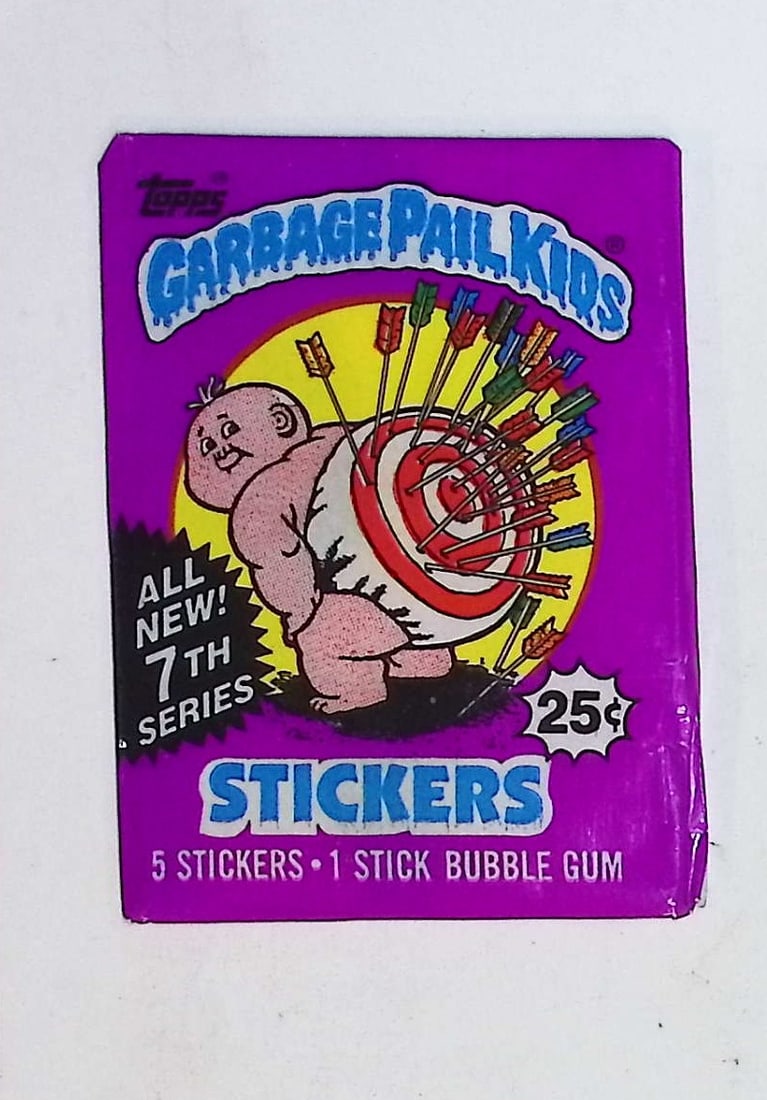 1987 Topps Vintage Garbage Pail Kids Retail Box Wax Pack - 7th Series (1 of 1)