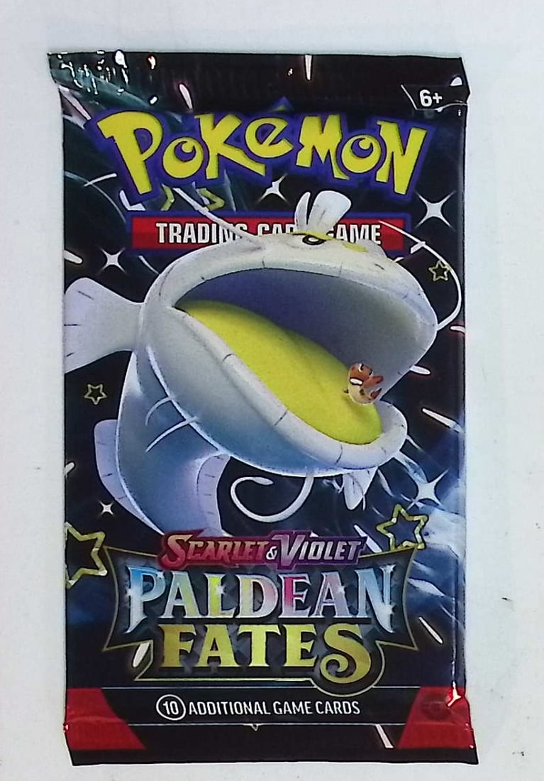 2023 Pokemon Scarlet & Violet Paldean Fates 10 Card TCG Booster Pack Charizard: Pokemon Trading Card Game Cards, Charizard, Pikachu, Mewto, EX, Referse Holo, Holo Rare Cards, Secret Rare Cards, Full Art Cards, Evee, 3 Stars Ultra Rare Cards, Double Rare, Illustration Rare, Specia