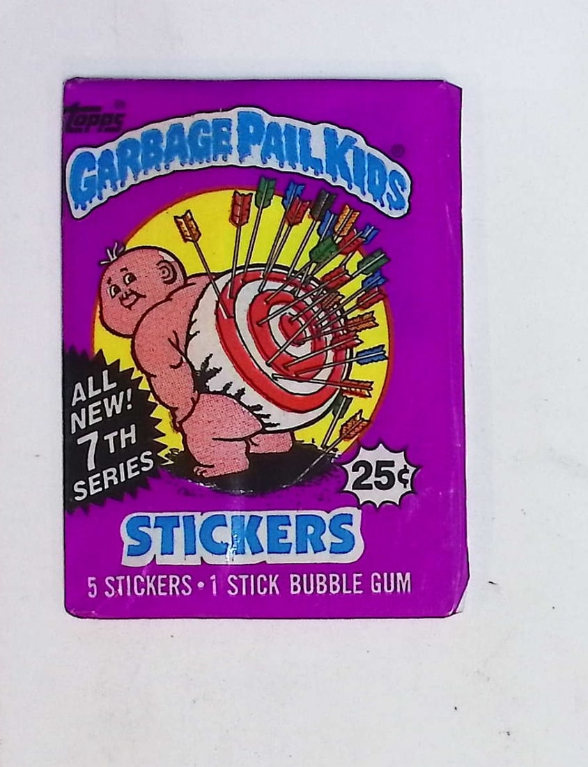 1987 Topps Vintage Garbage Pail Kids Retail Box Wax Pack - 7th Series (1 of 1)