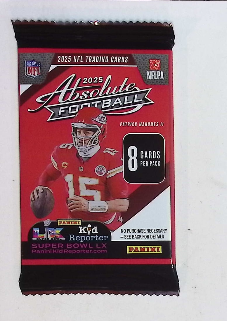 2025 Panini Absolute Football BLASTER BOX PACK- RC: Jaxson Dart, Emeka Egbuka (1 of 1)
