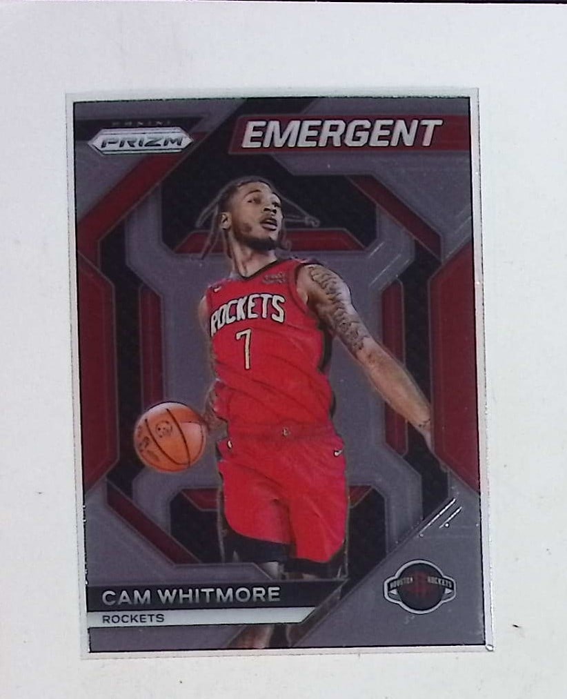 Cam Whitmore Rookie Card Emergent Insert 2023 Panini Mosaic #27 Houston Rockets (1 of 2)
