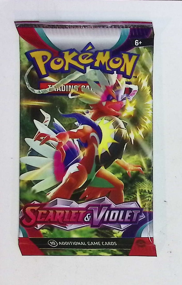 2023 Pokemon Scarlet & Violet 10 Card TCG Booster Pack, Charizard, Pikachu, Holo (1 of 1)