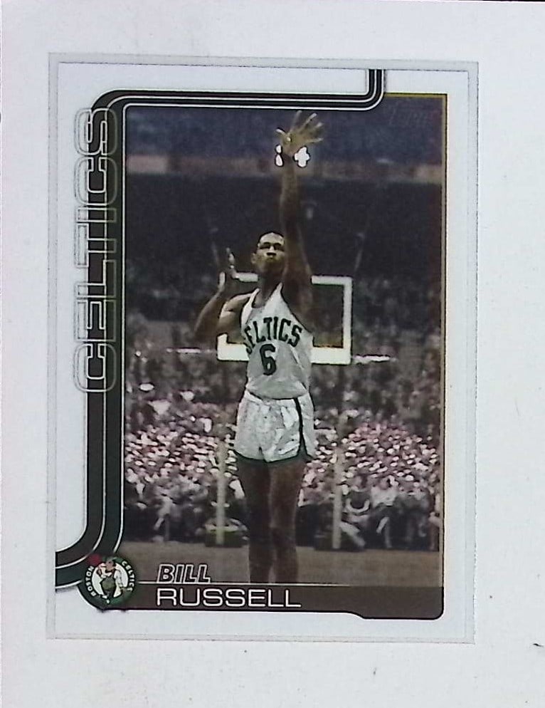 Bill Russell 2025 Topps #251 Boston Celtics Hall of Fame Center (1 of 2)