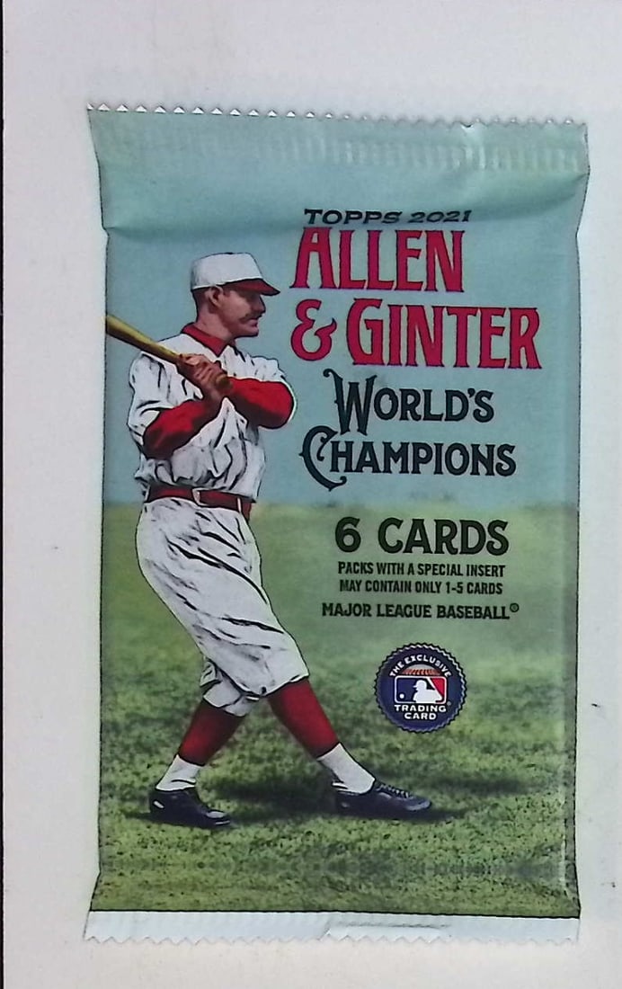 2021 Topps Allen & Ginter Baseball BLASTER BOX PACK (1 of 1)