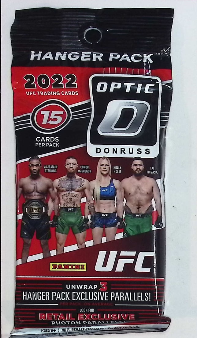 2022 Donruss Optic UFC Hanger Value Pack - Photon Parallels (1 of 1)