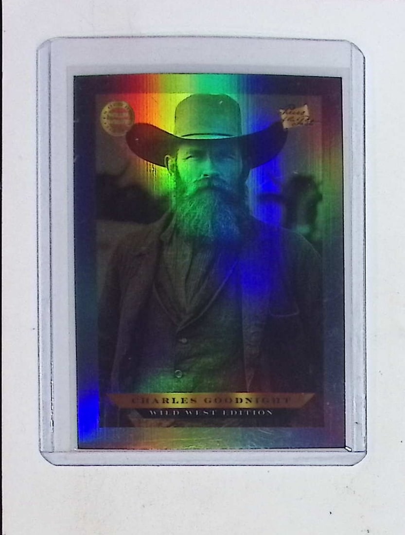 2025 Super Products Pieces of the Past Charles Goodnight #B-713 Refractor Wild West Edition (1 of 2)