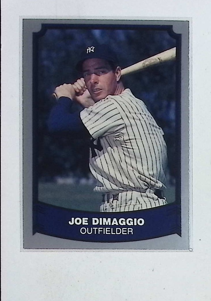 Joe DiMaggio 1988 Pacific Trading Cards #100 Baseball Legends (1 of 2)