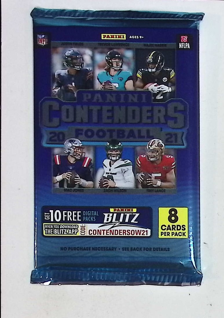 2021 Panini Contenders Fanatics BLASTER BOX PACK NFL Trading Cards Ja' Marr Chase: Panini Football NFL Trading & Sports Cards, Rookie Cards in this set are Ja' Marr Chase, Trevor Lawrence, Devonta Smith, Jaylen Waddle, Travis Etienne, Justin Fields, Sports Cards for Sale Near Me, Au
