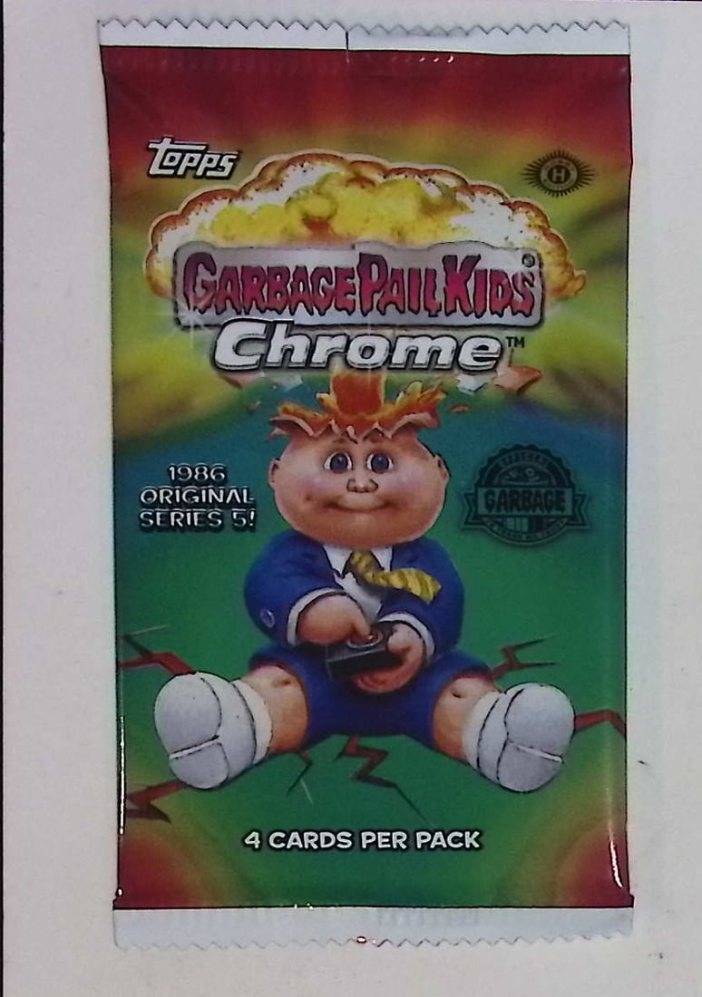 2022 Gargage Pail Kids Chrome Hobby Box Pack 1986 Origianal Series 5! Trading Cards: Numbered Cards, Wave Parallels, Topps Trading Cards Sold on Line, Auction Lots for sale on line, Trading Card Stickers
