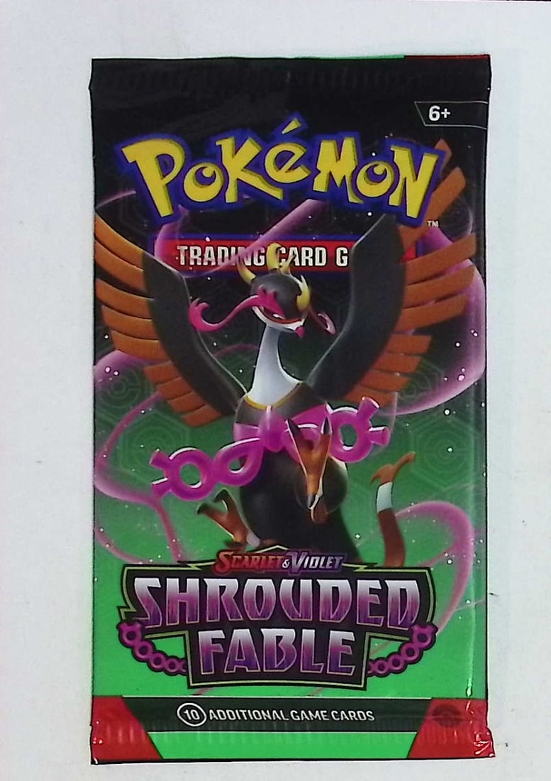 2025 Pokemon Scarlet & Violet Shrouded Fable 10 Card Booster Pack Charizard: Pokemon Trading Card Game Cards, Charizard, Pikachu, Mewto, EX, Referse Holo, Holo Rare Cards, Secret Rare Cards, Full Art Cards, Evee, 3 Stars Ultra Rare Cards, Double Rare, Illustration Rare, Specia