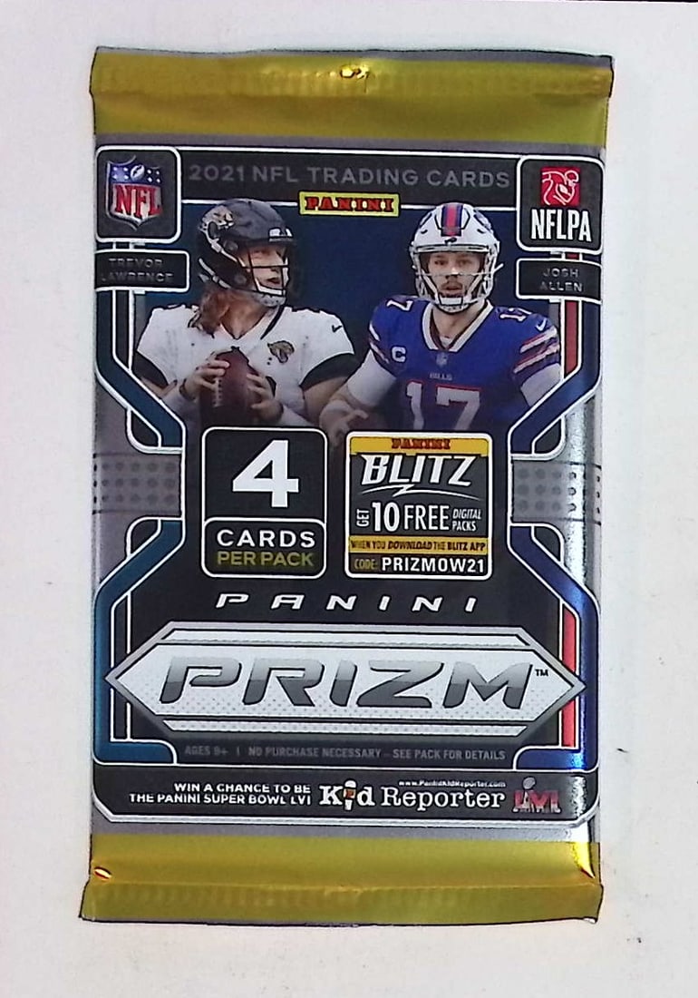 2021 Panini Prizm Football Card BLASTER BOX PACK Sports Card Rookie NFL Trading Cards: Panini Rookie Football NFL Trading & Sports Cards, Football & Sports Cards for Sale Near Me, Silver, Wave, Autographs, SP, SSP, Numbered, Super Bowl & Hall of Fame Players, Valuable Auction Memorabili