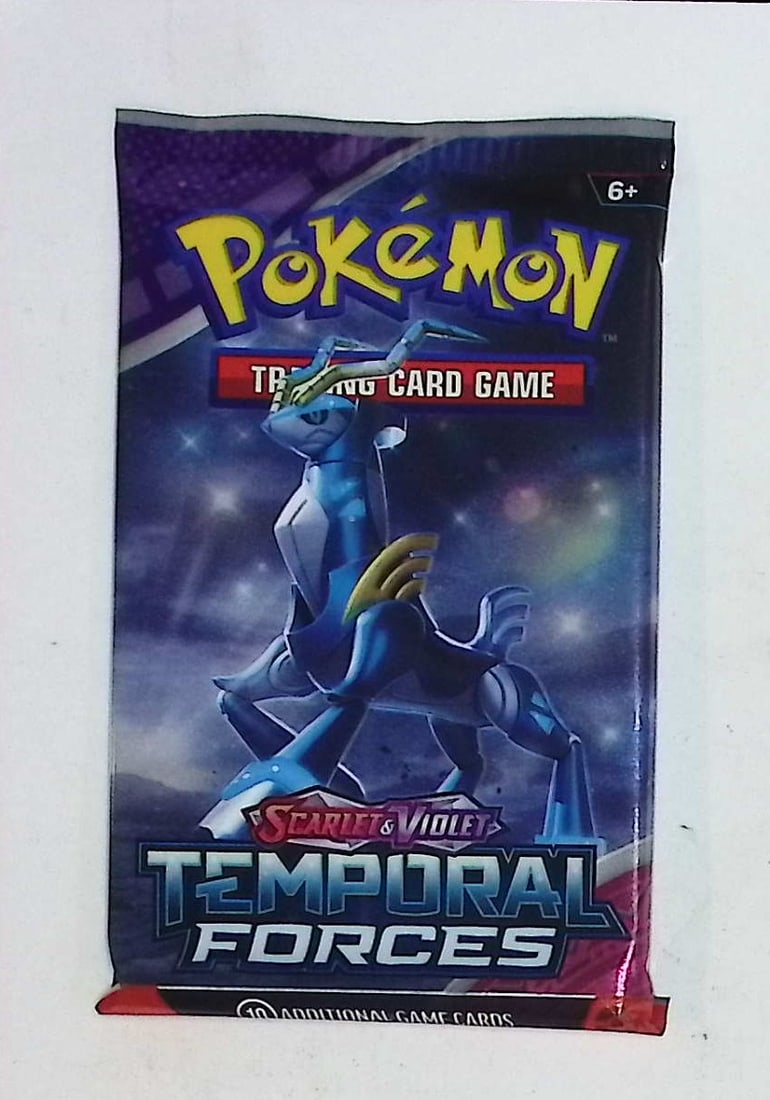 2024 Pokemon Scarlet & Violet Temporal Forces 10 Card Booster Pack, Charizard, Pikachu: Pokemon Trading Card Game Cards, Charizard, Pikachu, Mewto, EX, Referse Holo, Holo Rare Cards, Secret Rare Cards, Full Art Cards, Evee, 3 Stars Ultra Rare Cards, Double Rare, Illustration Rare, Specia