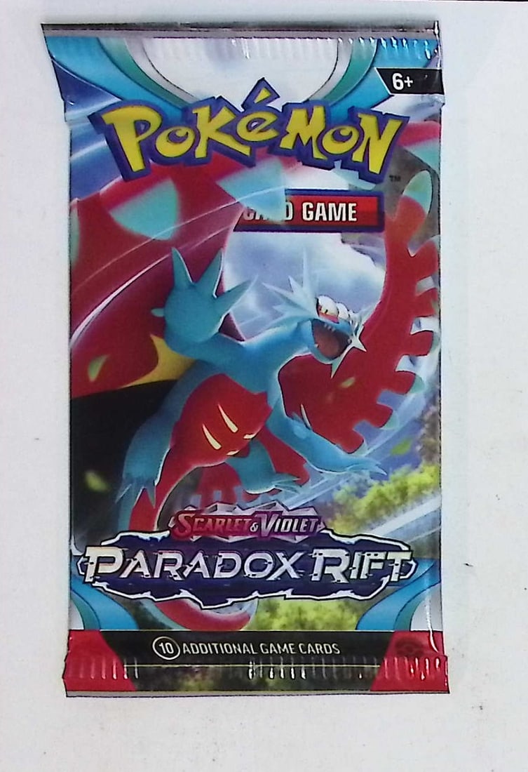 2023 Pokemon Scarlet & Violet Paradox Rift 10 Card TCG Booster Pack, Charizard, Pikachu, Holo: Pokemon Trading Card Game Cards, Charizard, Pikachu, Mewto, EX, Referse Holo, Holo Rare Cards, Secret Rare Cards, Full Art Cards, Evee, 3 Stars Ultra Rare Cards, Double Rare, Illustration Rare, Specia