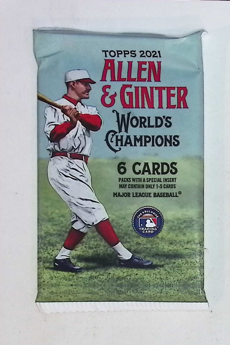 2021 Topps Allen & Ginter Baseball BLASTER BOX PACK (1 of 1)