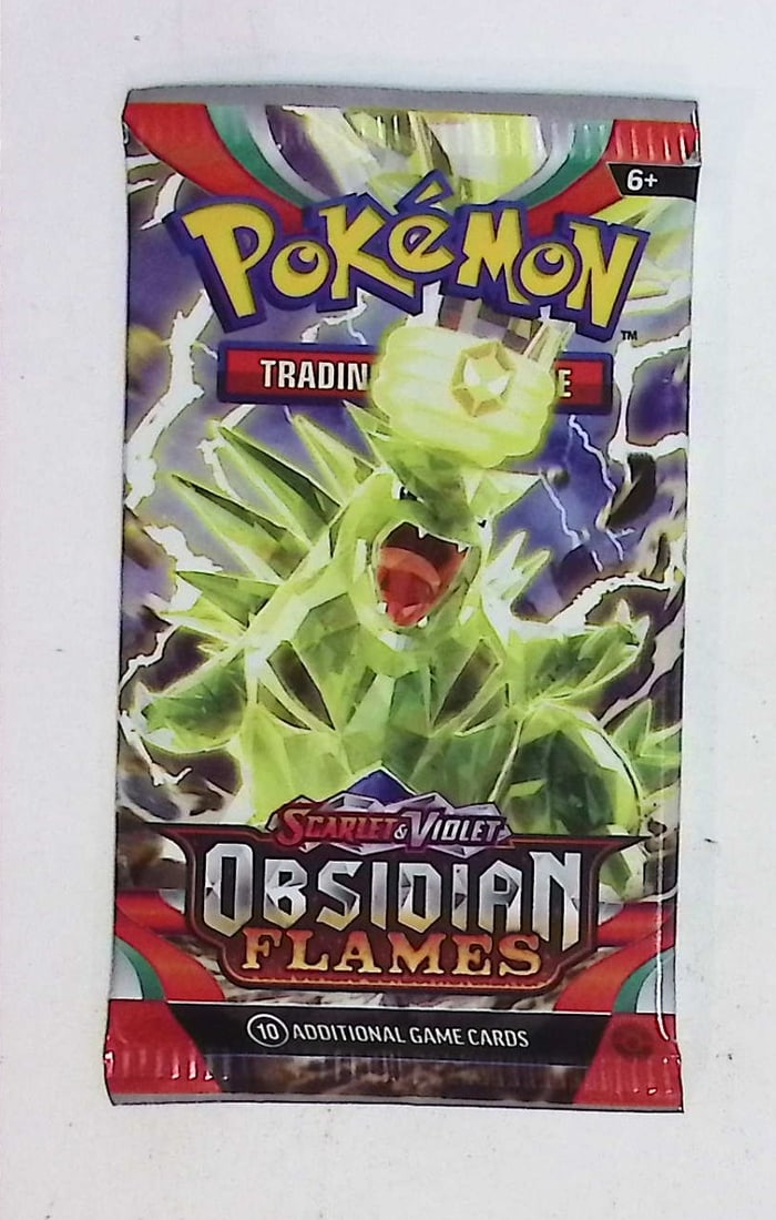 2023 Pokemon Scarlet & Violet Obsidian Flames 10 Card Booster Pack TCG: Pokemon Trading Card Game Cards, Charizard, Pikachu, Mewto, EX, Referse Holo, Holo Rare Cards, Secret Rare Cards, Full Art Cards, Evee, 3 Stars Ultra Rare Cards, Double Rare, Illustration Rare, Specia
