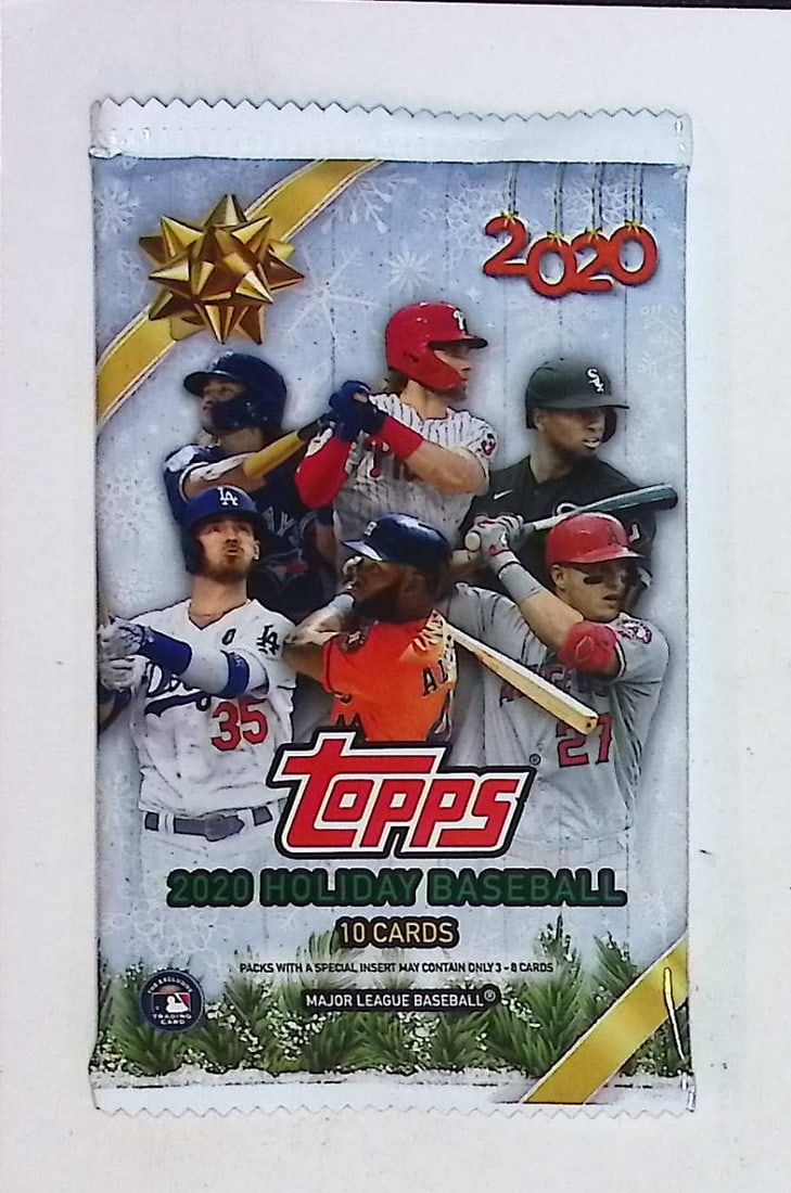 2020 Topps Holiday Baseball Mega Box Pack - MLB Trading Card (1 of 1)