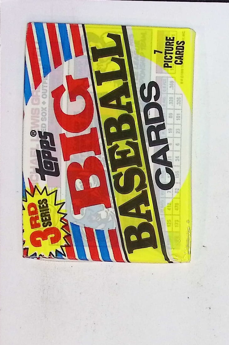 1988 Topps Vintage Big Baseball Cards Series 3 Retail Wax Pack, Sports Cards: Topps Valuable Vintage MLB Rookie Baseball Trading Cards, Gary Carter, Nolan Ryan, Orel Hersheiser, Don Mattingly, Mike Schmidt Philadelphia Phillies, Old Sports Cards for Sale Near Me, World Series &