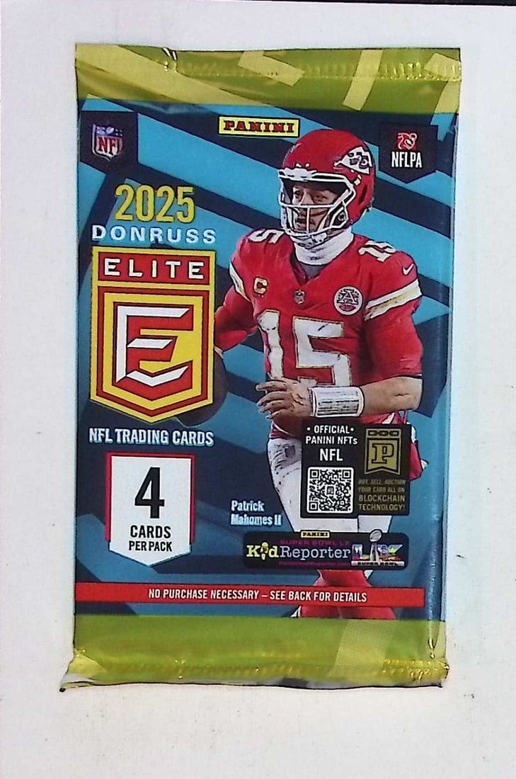 2025 Donruss Elite Football BLASTER BOX PACK - Cam Ward, Ashton Jeanty, Dillon Gabriel, Shadeur: Donruss Elite Football NFL Trading & Sports Cards, Rookie Cards in this set are Jayden Daniels, JJ McCarthy, Bo Nix, Marvin Harrison, Jr, Caleb Williams, Drake Maye, Rated Rookie, Downtown SSP, Sports