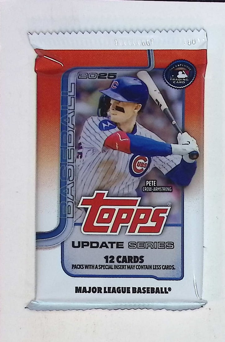 2025 Topps Update Series Baseball Cards BLASTER BOX PACK Sports Cards Rookie Cards James Wood (1 of 1)