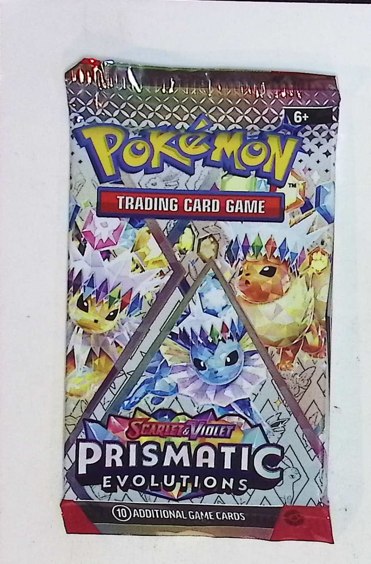 2025 Pokemon Scarlet & Violet Prismatic Evolutions 10 Card Booster Pack Charizard: Pokemon Trading Card Game Cards, Charizard, Pikachu, Mewto, EX, Referse Holo, Holo Rare Cards, Secret Rare Cards, Full Art Cards, Evee, 3 Stars Ultra Rare Cards, Double Rare, Illustration Rare, Specia