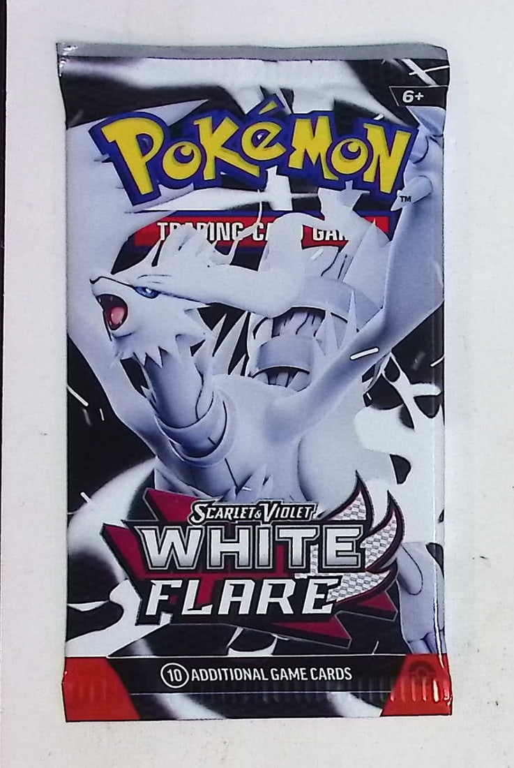 2025 Pokemon Scarlet & Violet White Flare 10 Card Booster Pack Charizard: Pokemon Trading Card Game Cards, Charizard, Pikachu, Mewto, EX, Referse Holo, Holo Rare Cards, Secret Rare Cards, Full Art Cards, Evee, 3 Stars Ultra Rare Cards, Double Rare, Illustration Rare, Specia