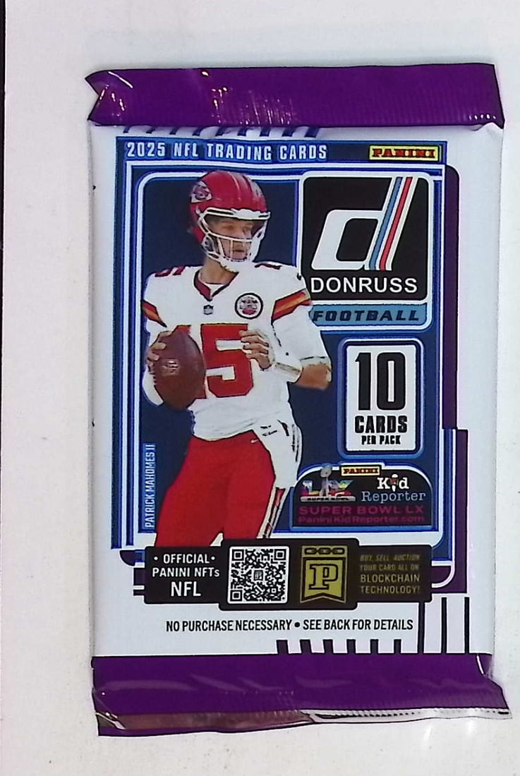 2025 Donruss Football MEGA BOX Pack Cam Ward, Emeka Egbuka, Ashton Jeanty, Travis Hunter, Omarion: Donruss Football NFL Trading & Sports Cards, Rookie Cards in this set are Cam Ward, Emeka Egbuka, Ashton Jeanty, Travis Hunter, Omarion Hampton, Rated Rookie, Downtown SSP, Sports Cards for Sale Near