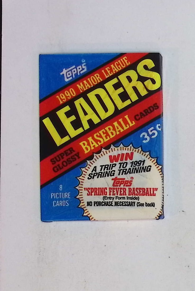 1990 Topps Major League Leaders Super Glossy Vintage Baseball Cards Retail Box Wax Pack Mini Cards: Topps Vintage Baseball Rookie MLB Trading & Sports Cards, Gary Carter, Nolan Ryan, Orel Hersheiser, Don Mattingly, Mike Schmidt Philadelphia Phillies, Old Baseball Cards for Sale Near Me, World Series