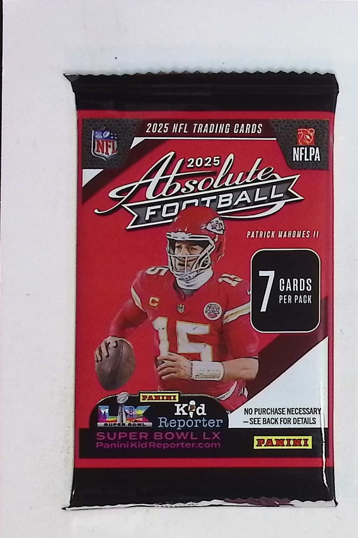 2025 Panini Absolute Football MEGA BOX PACK- RC: Jaxson Dart, Emeka Egbuka: Jayden Daniels Rookie Cards of Jaxson Dart, Cam Skatteboo, Emeka Egbuka, Shadeur Sanders, Travis Hunter, Panini NFL Rookie Football Trading Sports Cards, Kaboom, Sports Cards for Sale Near Me, Super B
