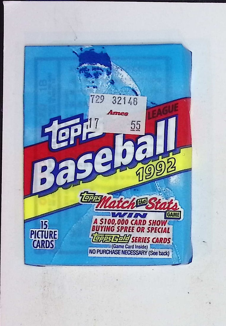 1992 Topps Vintage Series 1 Baseball Cards RETAIL BOX WAX PACK, Sports Cards Rookie Cards (1 of 1)