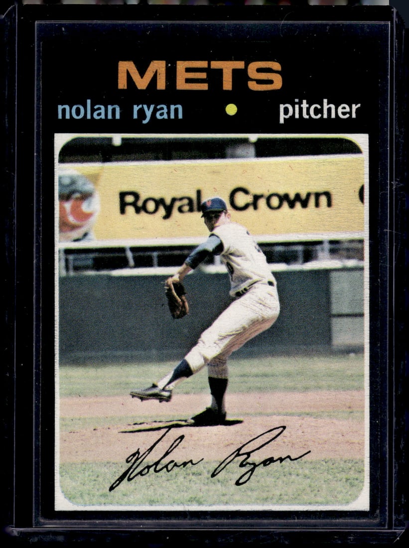 Nolan Ryan 1971 Topps #513 Small Crease Bottom Middle See Pics (1 of 2)