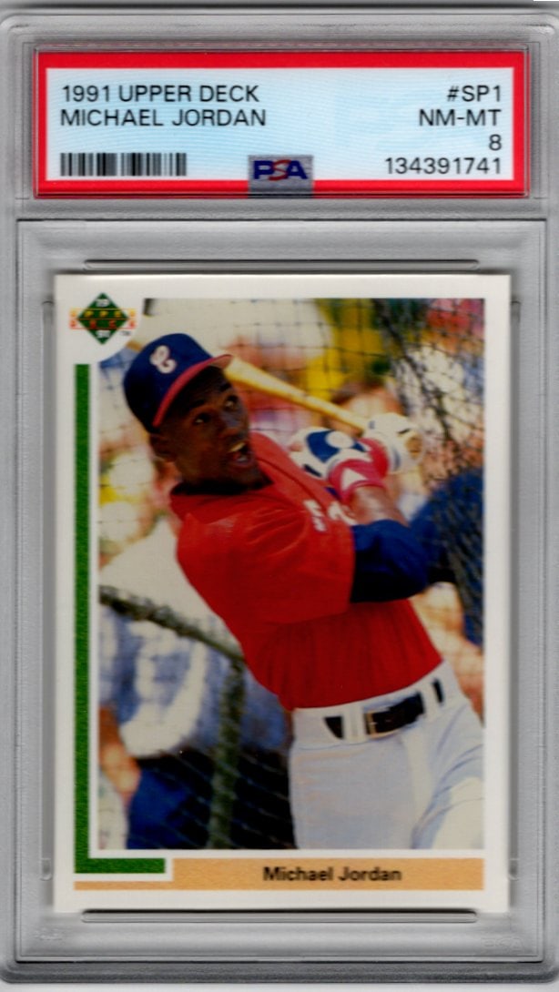 Michael Jordan 1991 Upper Deck #SP1 PSA 8 (1 of 2)