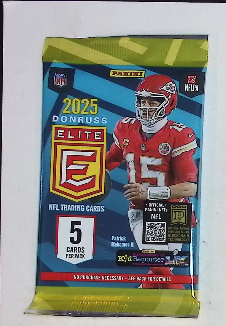 2025 Donruss Elite Football MEGA BOX PACK - Cam Ward, Ashton Jeanty, Dillon Gabriel, Shadeur Sanders (1 of 1)
