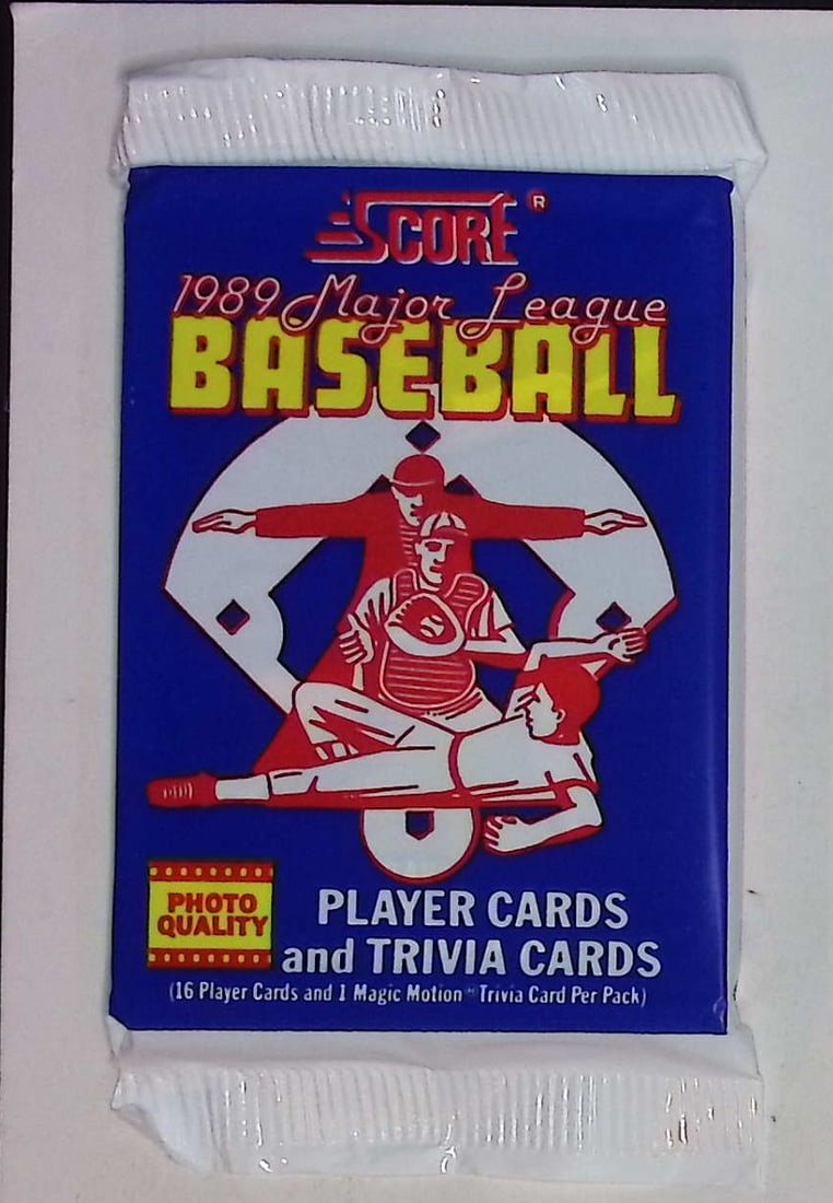 1989 Score Series 1 Vintage Baseball Card Factory Sealed Retail Box Wax Pack, Sports Cards (1 of 1)