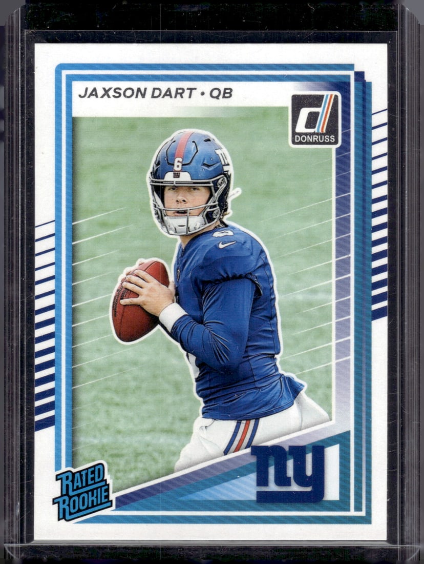 Jaxson Dart Rookie Card 2025 Donruss #400 New York Giants (1 of 2)