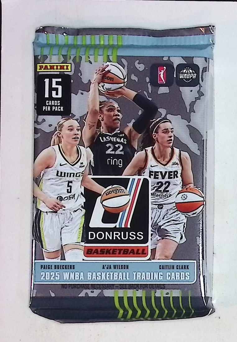2025 Donruss WNBA Basketball Blaster Box Pack (1 of 1)