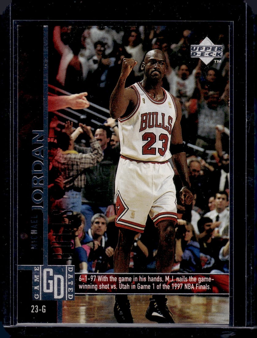 Michael Jordan 1997-98 Upper Deck #18 Chicago Bulls (1 of 2)