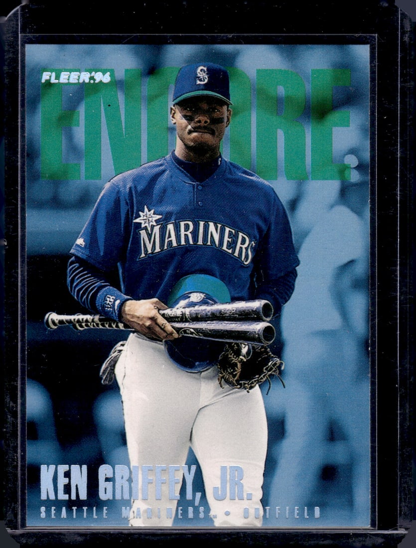 Ken Griffey Jr. Tiffany 1996 Fleer Update #U223 Seattle Mariners (1 of 2)