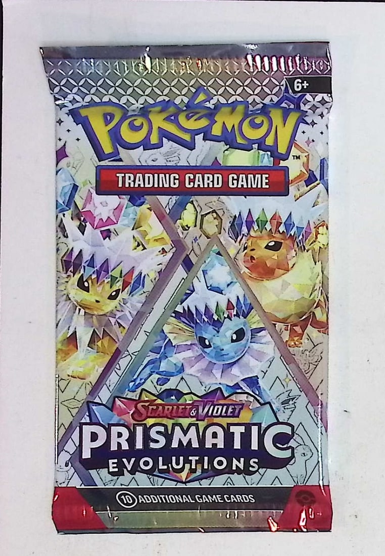 2025 Pokemon Scarlet & Violet Prismatic Evolutions 10 Card Booster Pack Charizard: Pokemon Trading Card Game Cards, Charizard, Pikachu, Mewto, EX, Referse Holo, Holo Rare Cards, Secret Rare Cards, Full Art Cards, Evee, 3 Stars Ultra Rare Cards, Double Rare, Illustration Rare, Specia